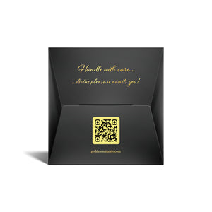 Premium Latex Condom inside a Black Condom Wallet