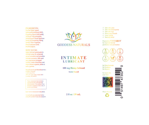 LGBTQIA CBD Intimate Lubricant