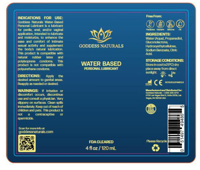 Water-Based Personal Lubricant